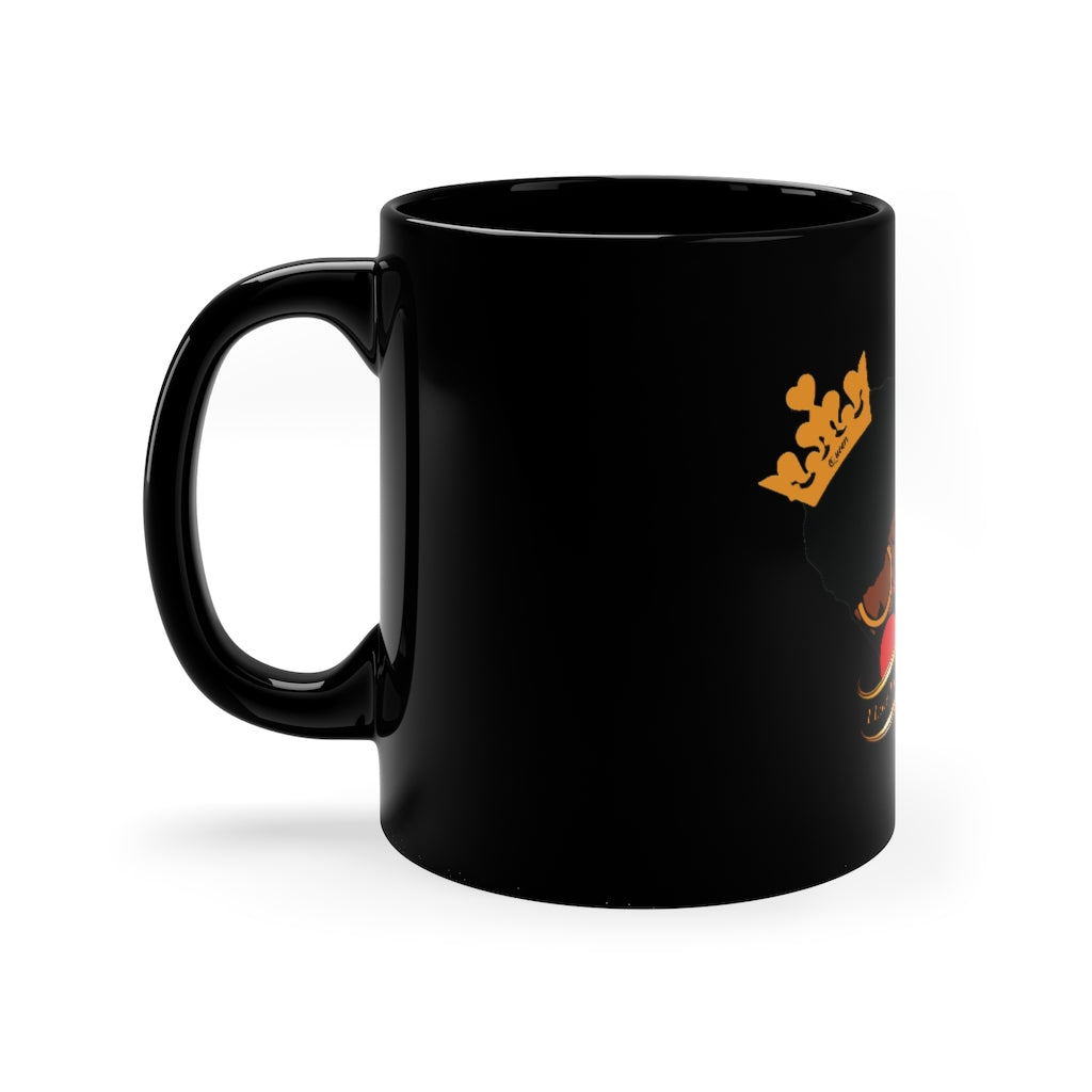 Black Couples Mr. CEO 11oz Black Mug