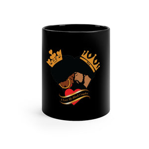 Black Couples Mr. CEO 11oz Black Mug