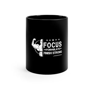 Focus Mr. CEO 11oz Black Mug